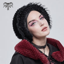 Load image into Gallery viewer, AS10701 Dark grained plush neckerchief (headband)