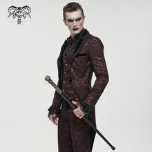 Load image into Gallery viewer, CT19102 red fake two-piece gothic tuxedo