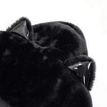 Load image into Gallery viewer, CT183 daily life wowen winter cat ear fur jacket