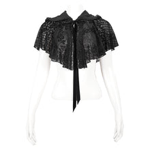 Load image into Gallery viewer, CA027 Flower mesh thin gothic women shawl