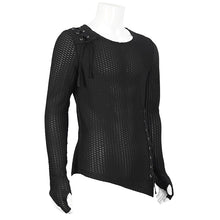 Load image into Gallery viewer, TT177 Coarse mesh asymmetric men T-shirt