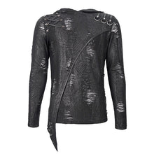 Load image into Gallery viewer, TT164 Diablo Shabby Hooded Long Sleeve T-Shirt