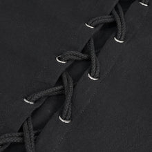 Load image into Gallery viewer, TT206 Everyday Woven Black Short Sleeves Punk Men Hoodie