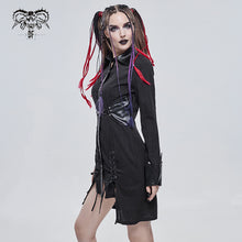 Load image into Gallery viewer, SHT080 Long punk blouse with fake girdle