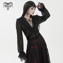 Load image into Gallery viewer, SHT09601 Gothic daily life Long Sleeve women Blouse