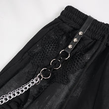 Load image into Gallery viewer, PT174 Distressed burnt out hand-painted women trousers