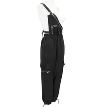 Load image into Gallery viewer, PT182 Diablo daily half suspenders women cargo pants