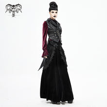 Load image into Gallery viewer, SKT127 Gothic velvet skirt