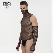 Load image into Gallery viewer, SX01301 Mesh sexy one piece men bodysuit