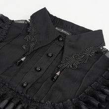 Load image into Gallery viewer, TT22201 Black Cross pattern Printed Short Sleeve T-Shirt