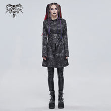 Load image into Gallery viewer, CT186 glued classic style punk women coat