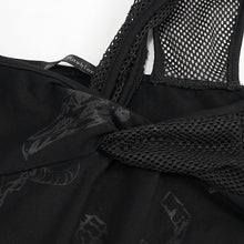 Load image into Gallery viewer, SKT134 Bone printing asymmetric off-the-shoulder dress