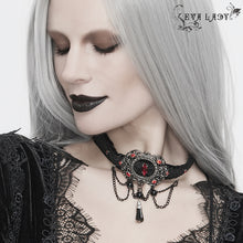 Load image into Gallery viewer, EAS007 Wine darkness gothic chocker
