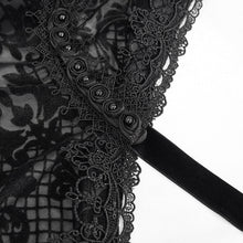 Load image into Gallery viewer, CA027 Flower mesh thin gothic women shawl