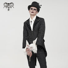 Load image into Gallery viewer, CT192 Gothic pattern swallowtail coat