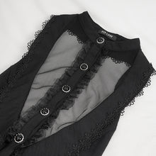 Load image into Gallery viewer, SHT09701 Gothic daily life Sleeveless women Blouse