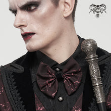 Load image into Gallery viewer, AS11002 wine Gothic bow tie