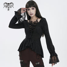 Load image into Gallery viewer, TT235 Gothic daily Long Sleeve Blouse