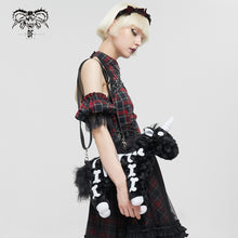 Load image into Gallery viewer, AS132 Skull Unicorn Plush Bag