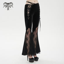 Load image into Gallery viewer, PT204 Asymmetric Side Gothic Leggings