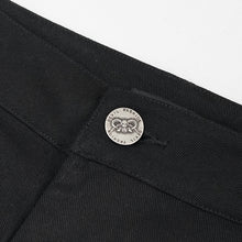 Load image into Gallery viewer, PT140 Punk rough rope mesh spliced men fifth trousers