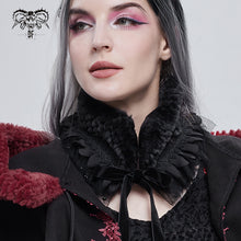 Load image into Gallery viewer, AS10701 Dark grained plush neckerchief (headband)