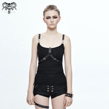 Load image into Gallery viewer, TT067 daily style two ways of wearing punk cotton vest for women