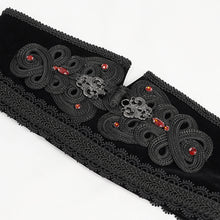 Load image into Gallery viewer, AS127 gothic big Chinese frog button girdle