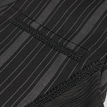 Load image into Gallery viewer, WT06601 Striped Removable Swallowtail Men's Vest