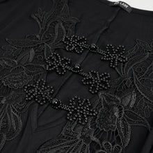 Load image into Gallery viewer, ESKT040 Deep V Neck bat Sleeve Small Fishtail Dress