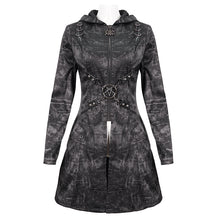Load image into Gallery viewer, CT186 glued classic style punk women coat