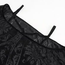 Load image into Gallery viewer, SKT159 Flocked Printed Loose Dress