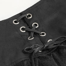 Load image into Gallery viewer, SKT15701 Black cross printed skirt