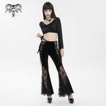 Load image into Gallery viewer, PT204 Asymmetric Side Gothic Leggings