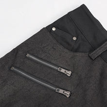 Load image into Gallery viewer, PT137 Punk glued fake two pieces men trousers