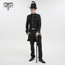 Load image into Gallery viewer, PT190 men high waist goth leather pants