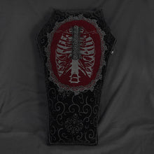 Load image into Gallery viewer, LS005 Skeleton printing coffin pillow