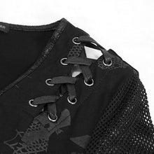Load image into Gallery viewer, SKT135 Hollow out Tied Rope Shoulder Printed Dress