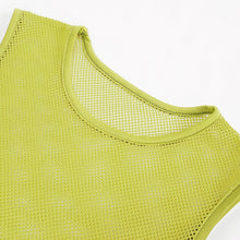 Load image into Gallery viewer, TT19703 iridescent Diamond-shaped net basic style men vest