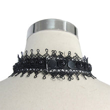 Load image into Gallery viewer, AS02702 Gothic black and white Paisley jacquard contrast color men bow tie