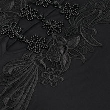 Load image into Gallery viewer, ESKT040 Deep V Neck bat Sleeve Small Fishtail Dress