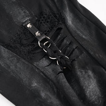 Load image into Gallery viewer, PT174 Distressed burnt out hand-painted women trousers