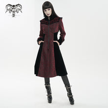 Load image into Gallery viewer, CT20502 Black and Red Jacquard Embroidered Jacket