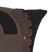 Load image into Gallery viewer, LS003 Gear embroidered pillow