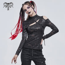 Load image into Gallery viewer, TT18702 Punk daily life Autumn and winter long-sleeved top