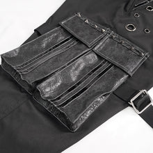 Load image into Gallery viewer, PT186 Darkness functional style skinny men's trousers