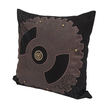 Load image into Gallery viewer, LS003 Gear embroidered pillow