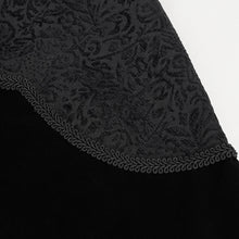 Load image into Gallery viewer, CT203 Gothic oversized shawl fur collar coat