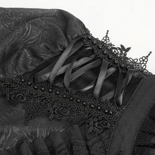 Load image into Gallery viewer, SHT090 see-through pattern gothic shirt