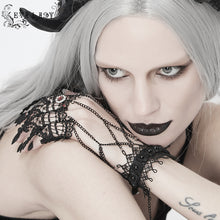 Load image into Gallery viewer, EAS009 Gothic lace nails